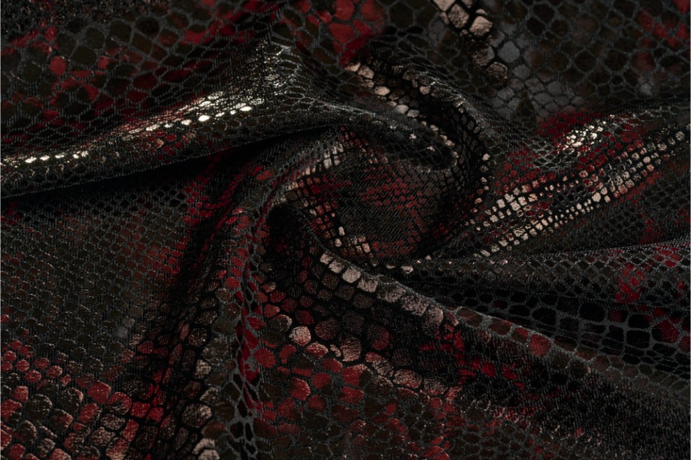 Python Foil on Tulle